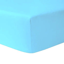 Comprar cielo-azul Paquete de 6 Sábanas Bajeras 70 x 190 cm - 100% Algodón - 8,33 € sin IVA /ud