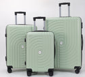 Set of 3 Suitcases 50 - 60 - 70 cm I Rigid Shell in ABS I 4 Wheels at 360° - HOMEROKK PARIS