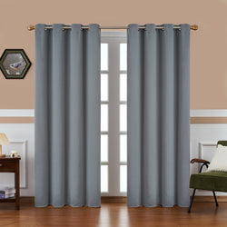 Comprar gris-claro Paquete de 10 cortinas opacas 140 x 260 cm - 7,50 € sin IVA /pz