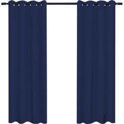 Comprar azul-marino Paquete de 10 cortinas opacas 140 x 260 cm - 7,50 € sin IVA /pz